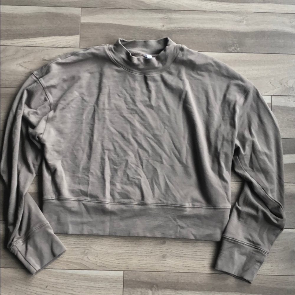 Fabletics top, tan size L
